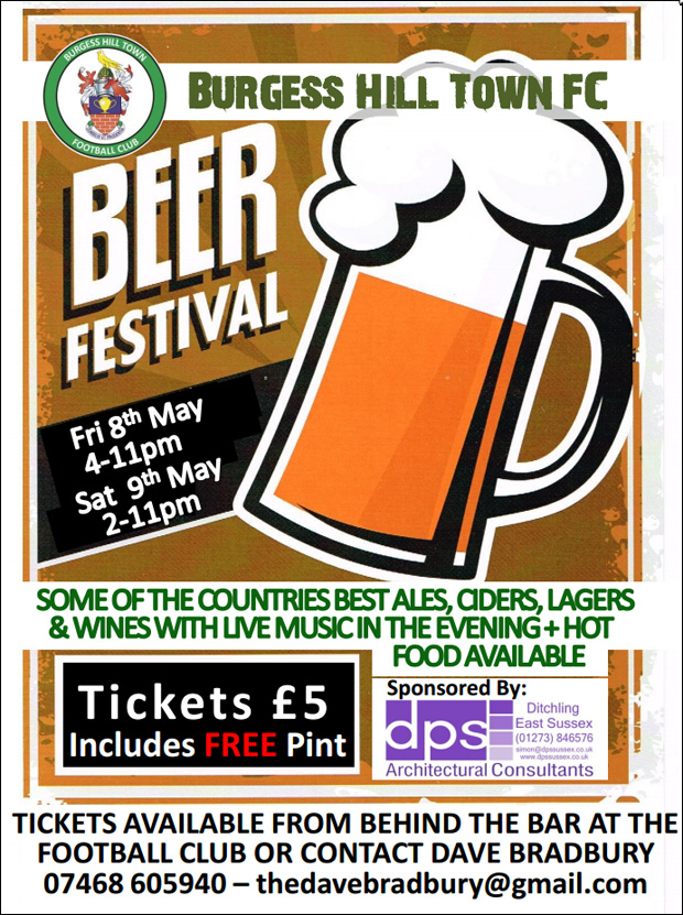 burgess hill town fc beer festival