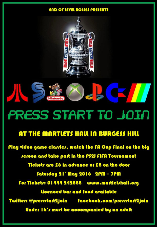 press start to join poster