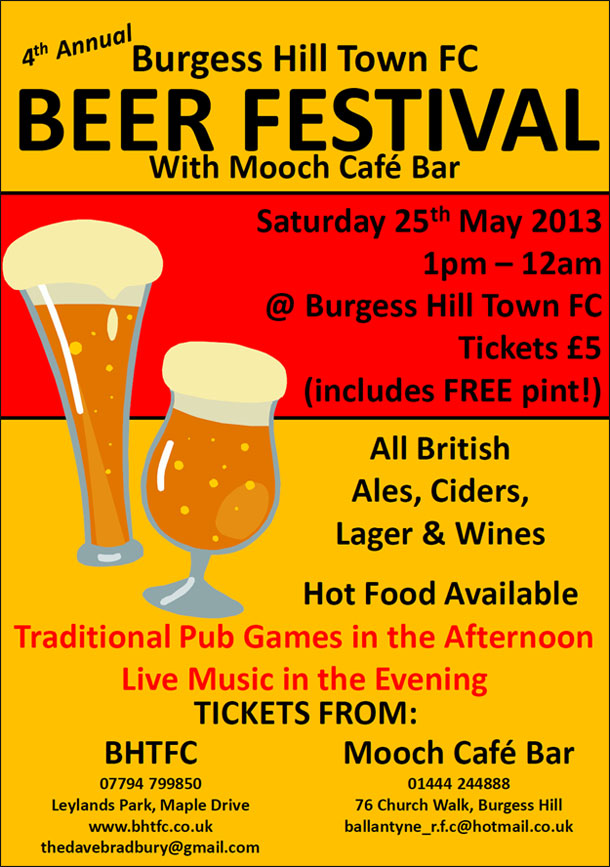 Burgess Hill Beer Festival