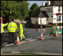 burgess hill burst water pipe