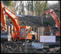 burgess hill railway line landslip repair