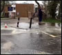 burst water main