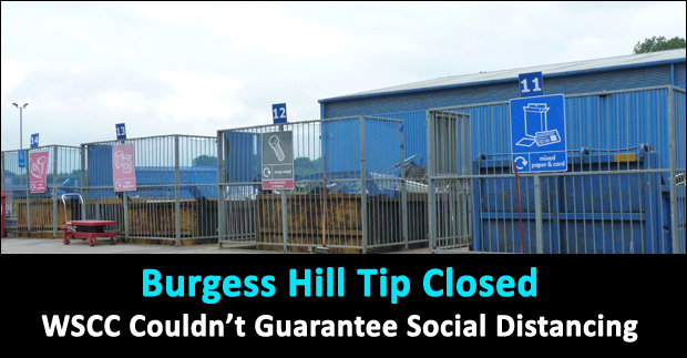 burgess hill tip closed