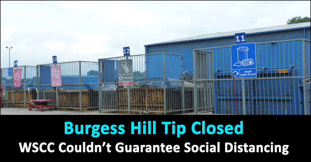 burgess hill tip closed
