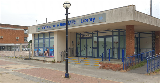 burgess hill library demolition