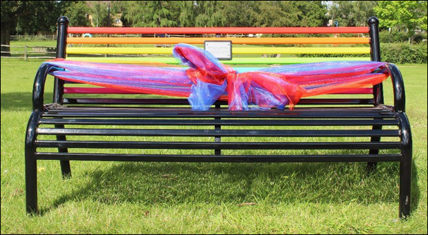 burgess hill st johns park bench