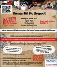 Burgess Hill Big Sleep Out Charity Event
