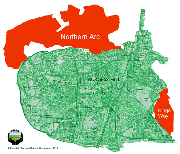 Bugress Hill New Homes Development Map