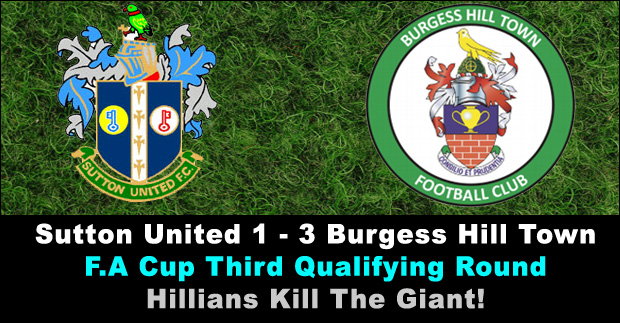 sutton united vs burgess hill town fa cup