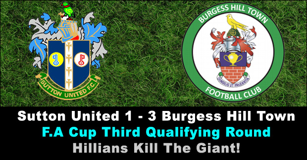 sutton united vs burgess hill town fa cup