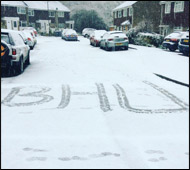 burgess hill snow