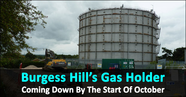 gas holder burgess hill
