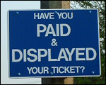 burgess hill car park sign