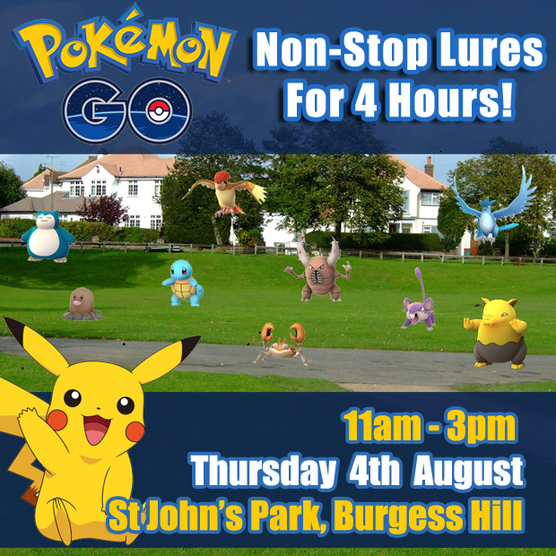 pokemon st johns park burgess hill