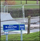 Burgess Hill Skate Park Vandalised