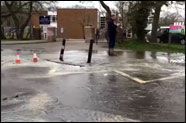 southway junior school burst pipe