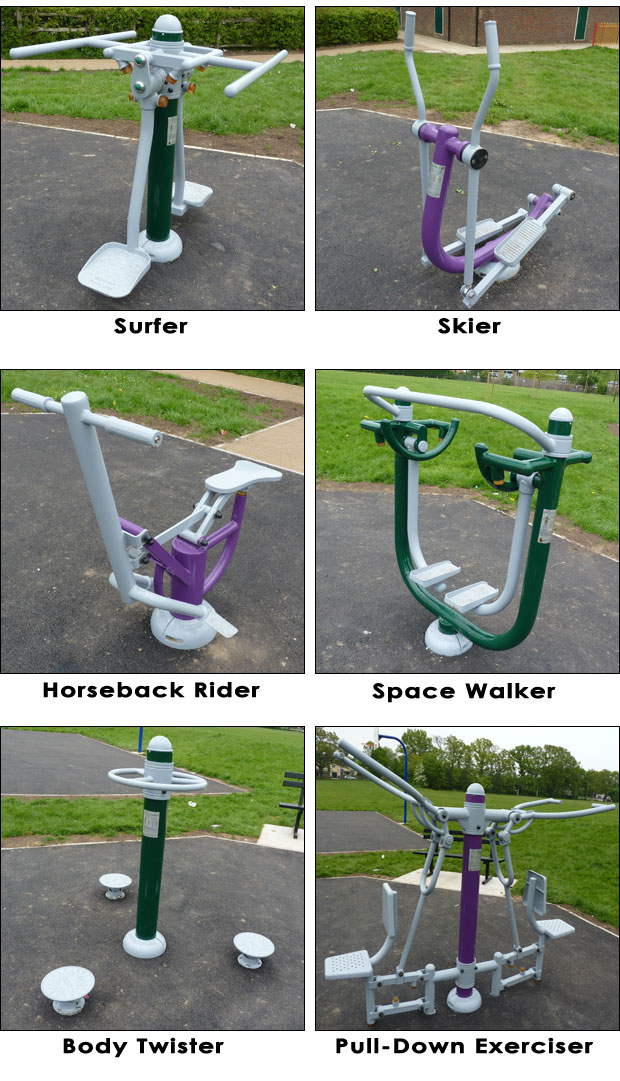 outdoor gym equipment