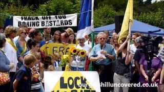 Balcombe Villages Address Fracking Site